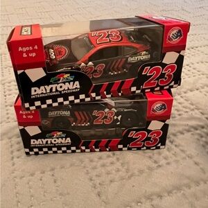 Daytona Speedway Coke Red Racing Car Toy